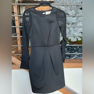 Party dress with sleeves.